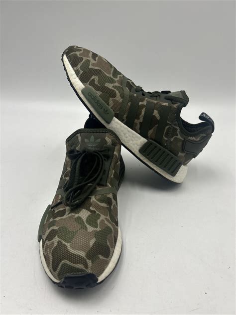 adidas nmd r1 herren boost laufschuhe sneaker camouflage d96617|nmd r1 duck camo.